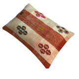 Vintage turkish handmade cushion cover , 30 x 50 cm