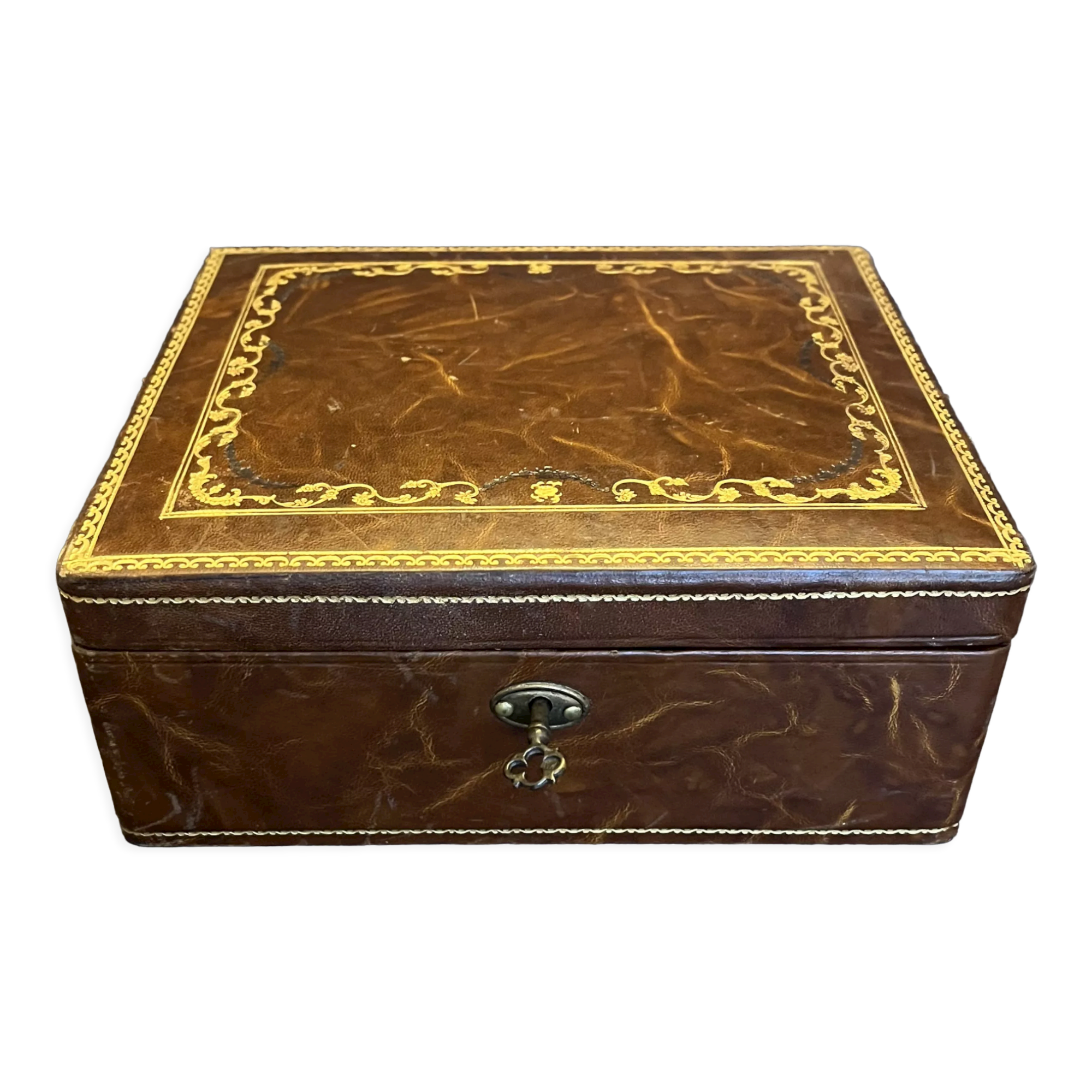 Antique jewelry box