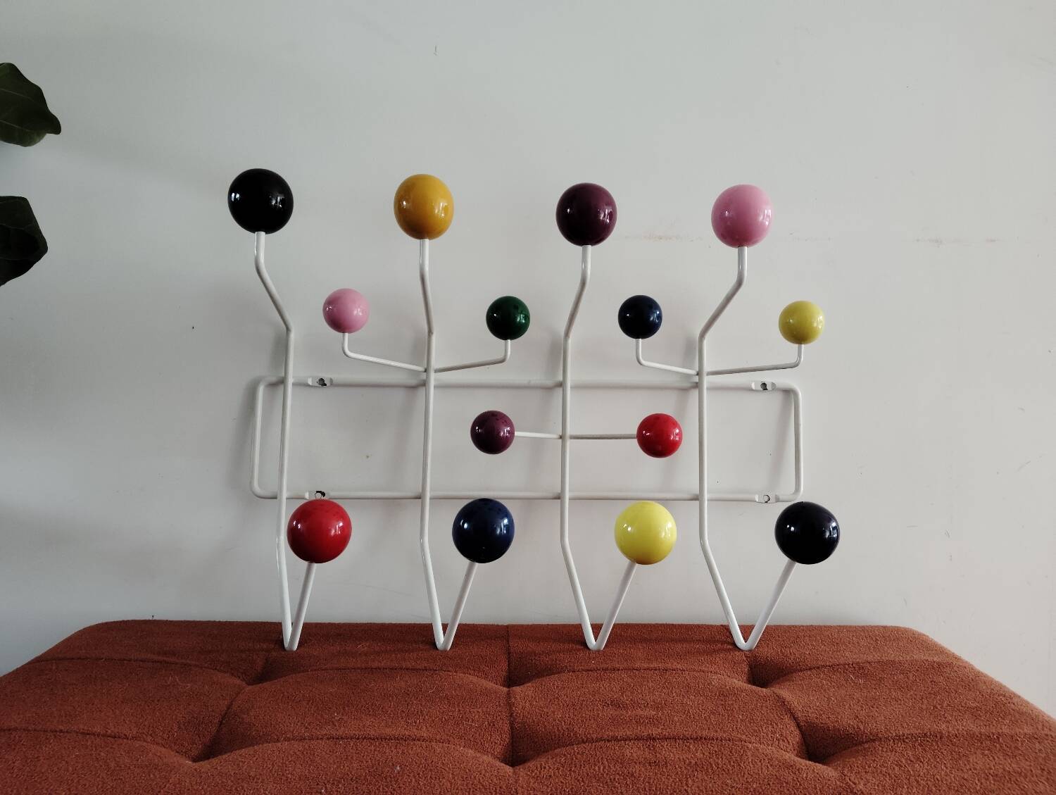 “Hang it all” coat racks by Charles and Ray Eames