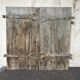 Pair of old shutters
