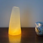 Lampe en verre vintage