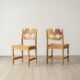 Henning Kjærnulf, Razor blade, dining chair (set of eight)