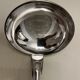 Silver metal ladle