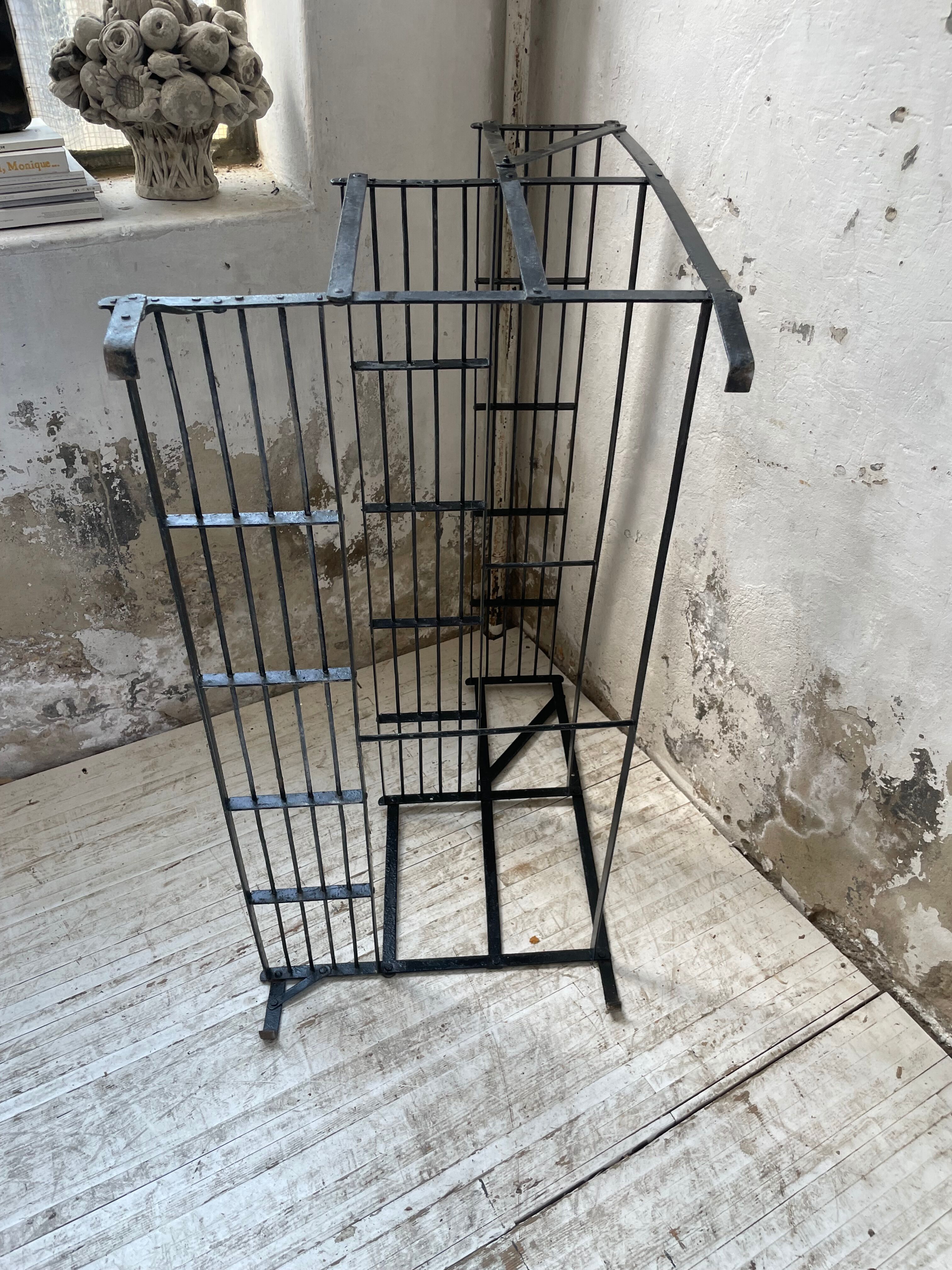 Plant holder florist metal staircase