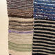 Plaid patchwork multicolore en laine