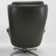 Midcentury Swivel Rocking Armchair, Peem, Finland, 1970s