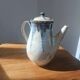 Glazed stoneware coffee pot - Biron art pottery - Vintage ceramics