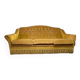 Vintage ochre yellow sofa