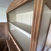 Antique sideboard, double-bodied dresser