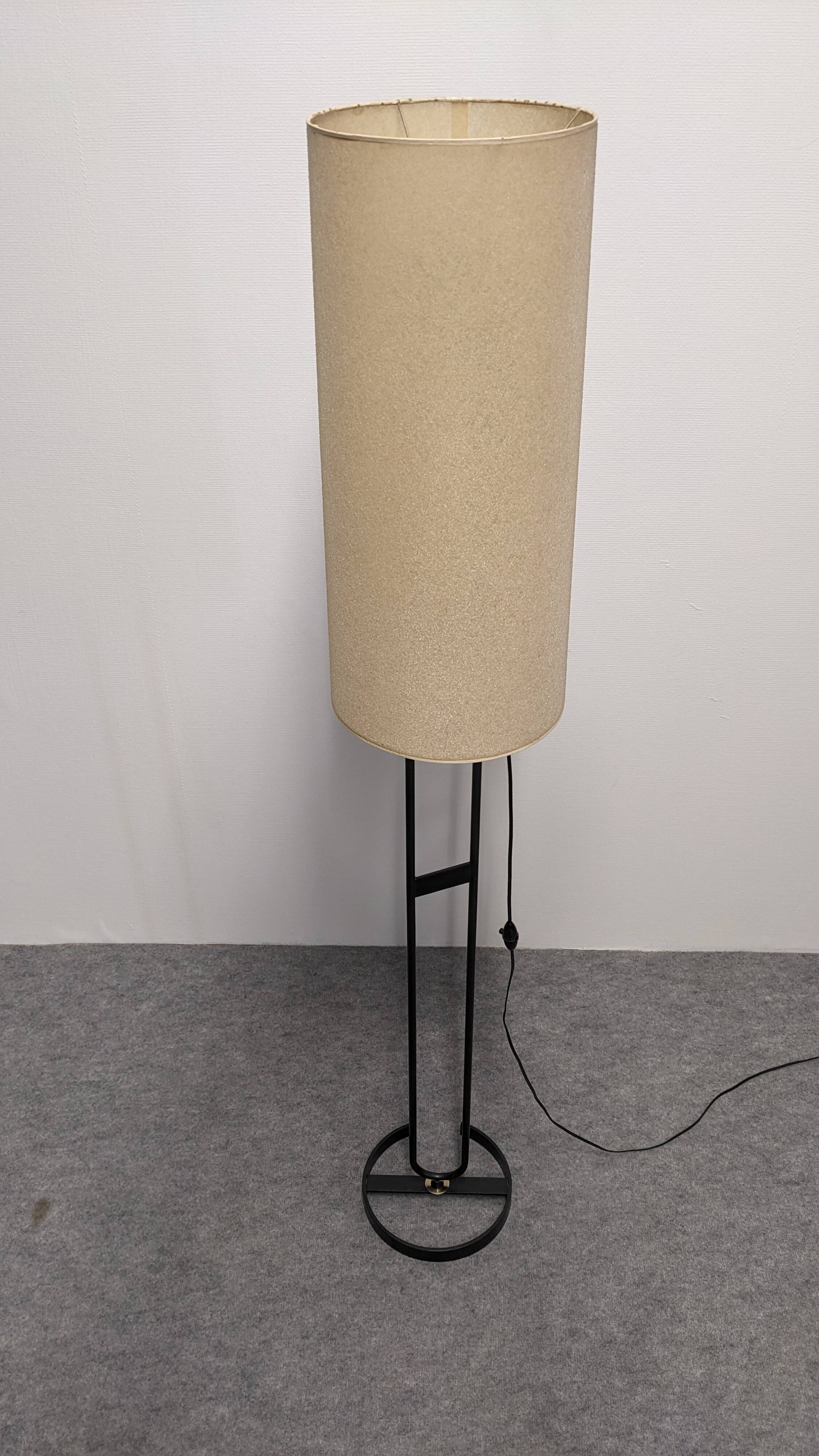 Totem Floor Lamp Maison Arlus, France circa 1950