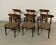 6x Rosewood Dining Chairs Scandinavian 1950s