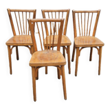 4 Vintage Baumann Bistro Chairs from the 50s/60s