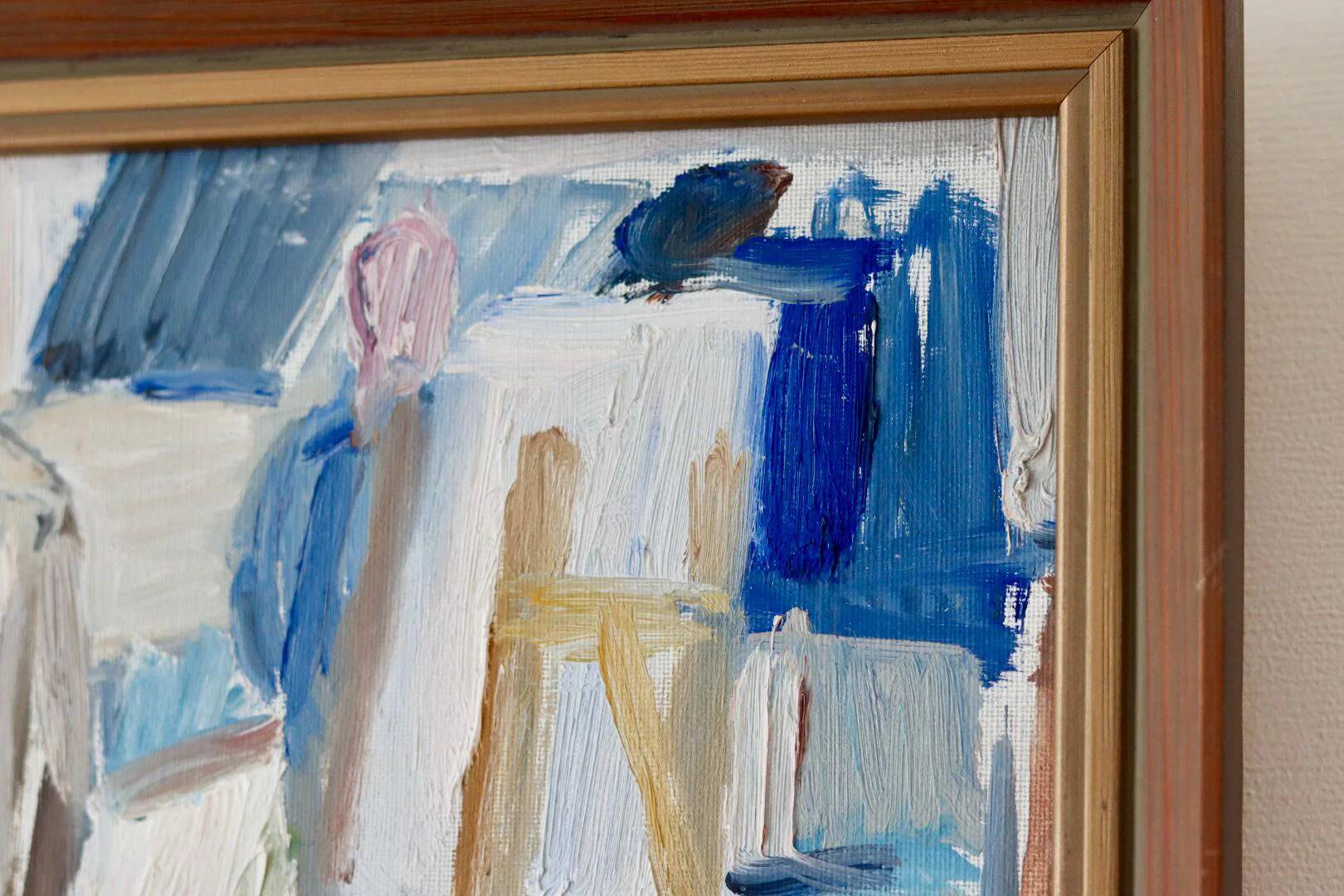 Oil on Swedish canvas "Study of a Nude", Ulla Hellenius Reit