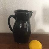 Black terracotta pitcher