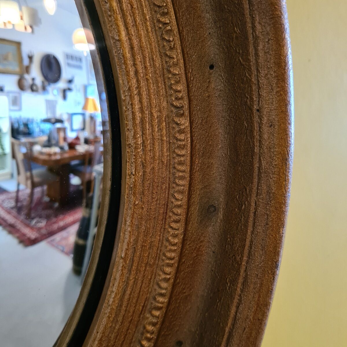 Antique Classic Butler Mirror,  from around 1900.