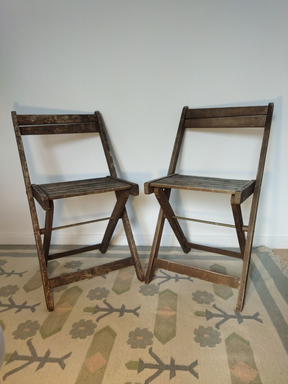 Vintage folding chairs