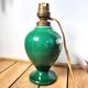 Pied de lampe ancien céramique