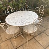 Living room wrought iron garden