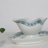 Sauceboat, Pasteur pattern, from the French manufacturer Moulin des Loups