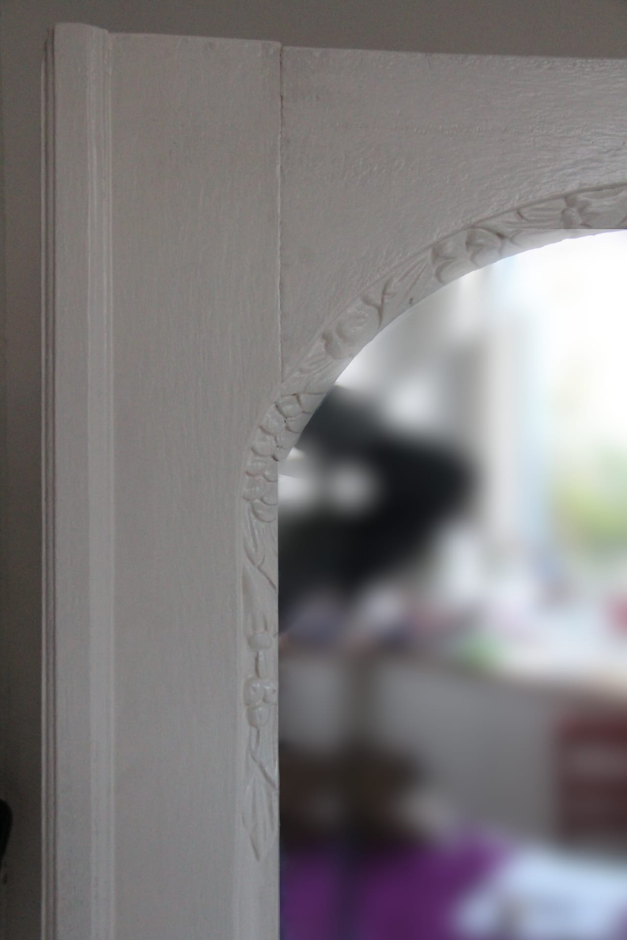 Couturier mirror on wheels 59x166cm