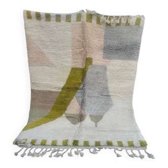 Tapis marocain ton vert Azilal