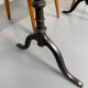 Ancienne table bistrot  Horgen Glarus en bois et fonte début XX eme