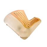 La Murina pair of Murano glass wall lights, Italy 1980