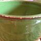 Set of 7 glazed terracotta cups