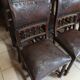 Lot de 6 chaises Henri II