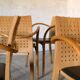 série de 6 chaises 290F de Wulf Schneider pour Thonet, 1990