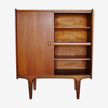 Meuble bar vintage scandinave en teck