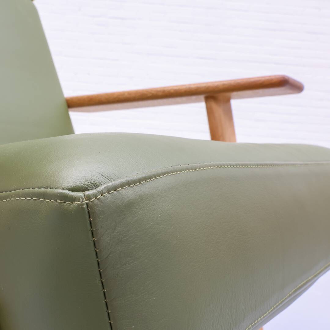 Oak GE290 Armchair by Hans Wegner for Getama 1960s