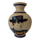 Henriot Quimper earthenware numbered vase