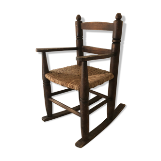 Old rocking chair for children