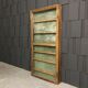 Ancienne vitrine de commerce en bois