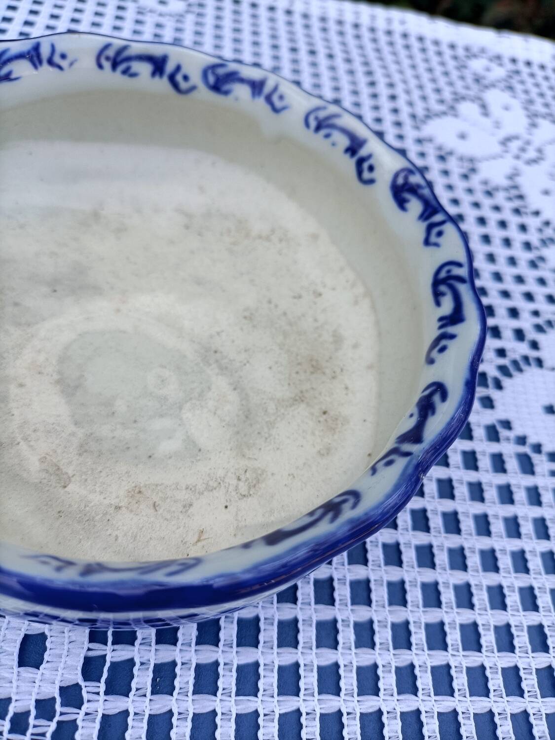 Retro ceramic flower pot/bowl