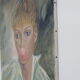 Portrait woman in the bubble