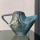 sculptural vase, flamed ceramic, 1970
