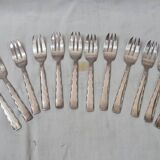 12 cake forks from 1970