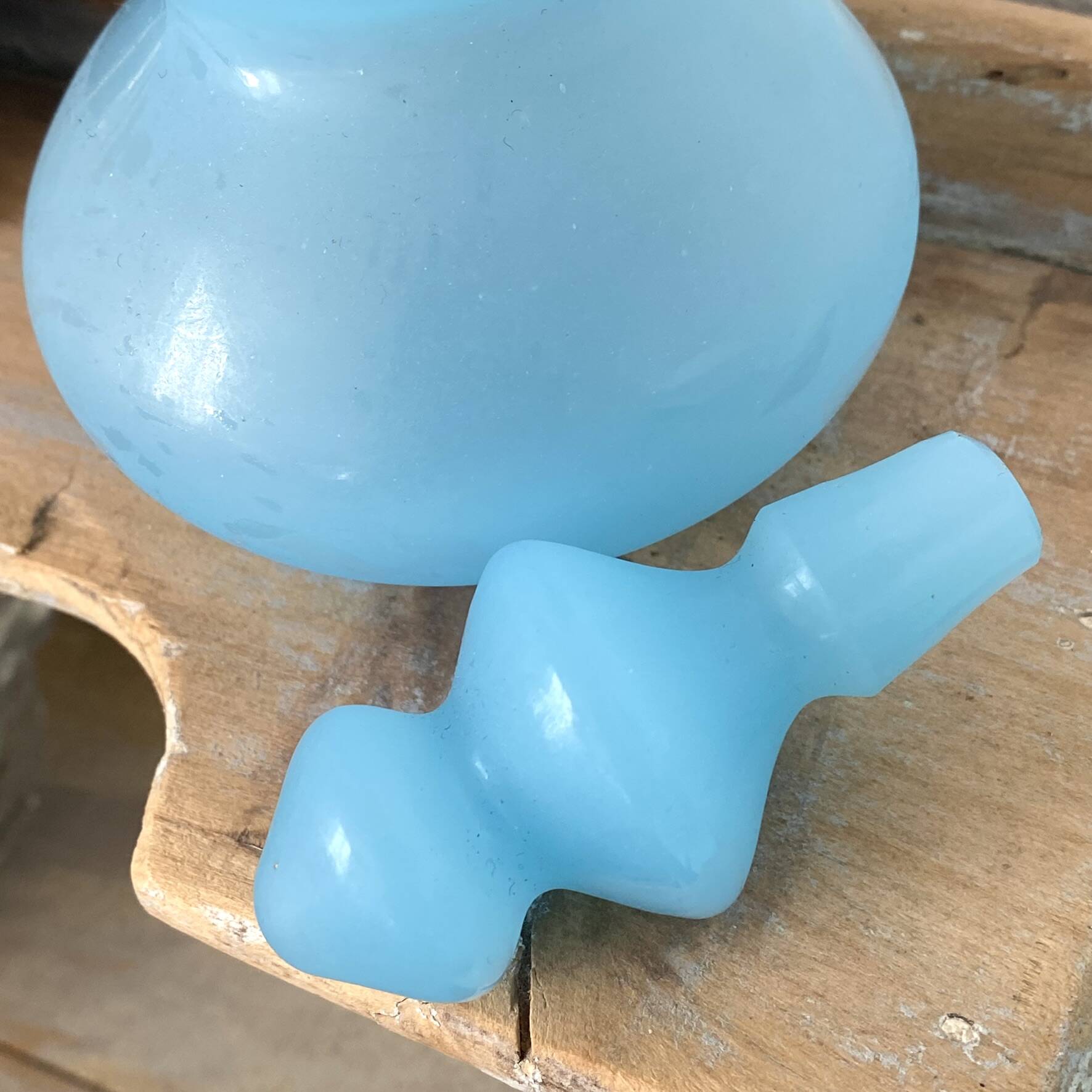 Carafe, opaline bottle 20cm