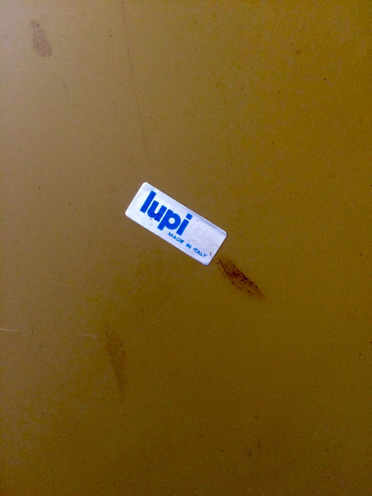 Italian tinted double mirror 72x58cm