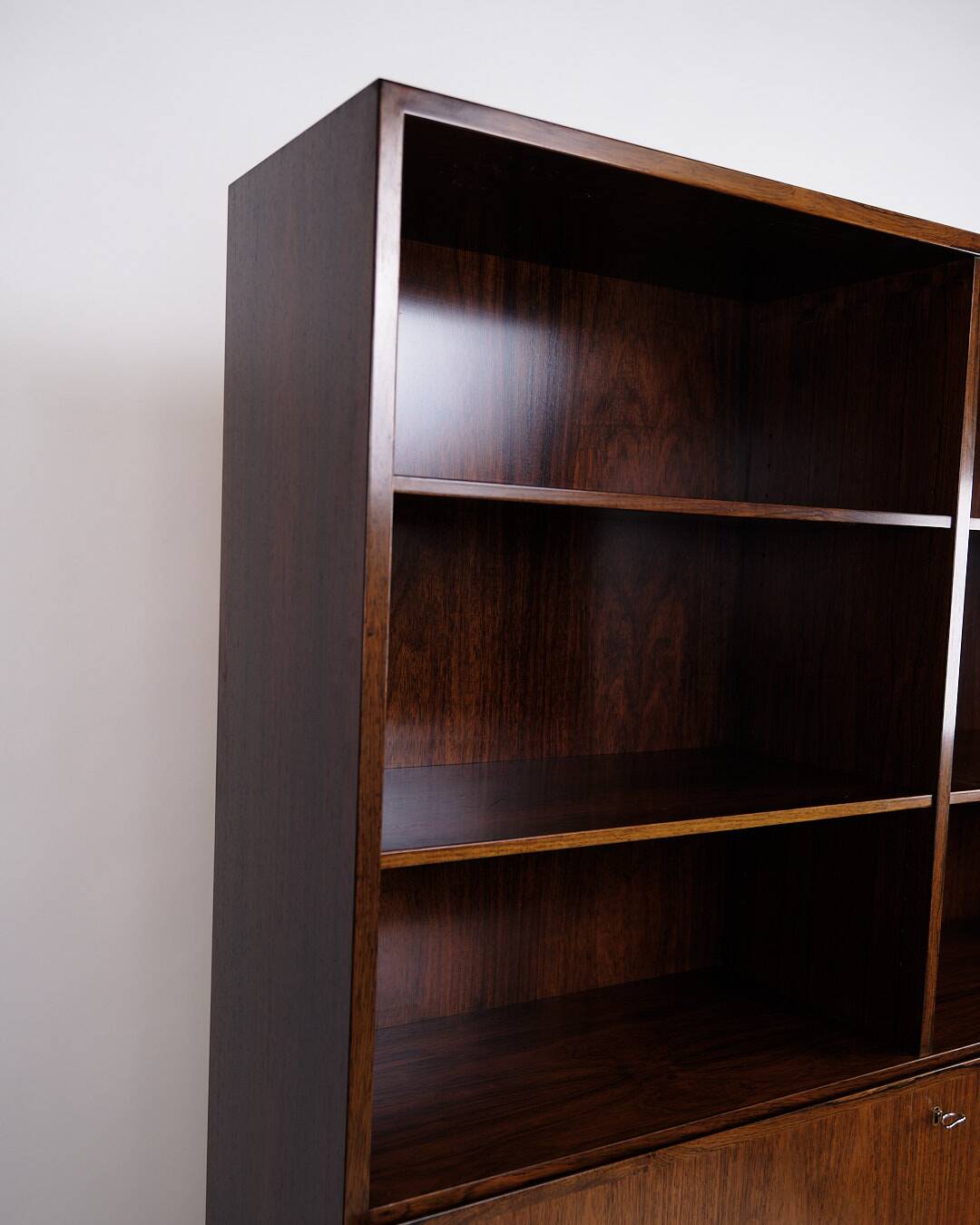 Bookcase/secretary - rosewood - Danish design - Omann Junior - 1960s