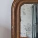 Miroir Louis Philippe  doré 65 x 52