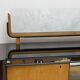Osvaldo Borsani Mid-Century Modern Italian Walnut and Maple Sideboard, 1950