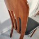 6 Scandinavian teak chairs from Ansager møbler, Denmark 1980s