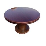 Round table in rosewood 60's