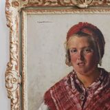 Vintage portrait of a woman by Sam Uhrdin | Sweden | 1920s