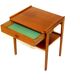 Teak bedside table, Sweden, 1960