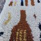 Handwoven Moroccan rug 3x2 m