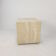 Italian Travertine Side Table, 1980's